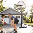 Basketball Stand Wheel Moveable Adjustable Height Sport Game Backboard