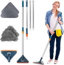 Wall Cleaner Mop with Long Handle Baseboard Cleaner Tool