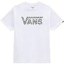 Vans Checkered, Camiseta Unisex Niños, White-Black,
