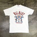 Walmart USA Graphic T-Shirt 90s Single Stitch Tee, White Mens Large
