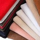 ADSWIN Lamb Wool Dressmaking Fabric With A Width Of 60 Inches, 500 G/m, Used For Mattresses, Sewing, And DIY Crafts(Color:red1)