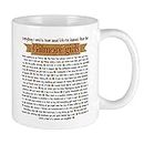 Dillo Tea or Coffee Mug Gilmore Girls Life Lessons Ceramic Coffee Tea Mug Cup Gifted Mug