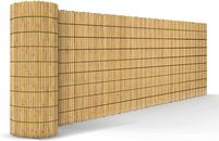 4M Bamboo Screening Roll Natural Fence Panel Quality Reed Fencing Garden Outdoor