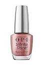 OPI Infinite Shine Long-Wear Dark Pearl Finish Opaque Pink Nail Polish, Up to 11 days of wear & Gel-Like Shine, Chicago Champaign Toast, 0.5 fl oz