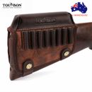 TOURBON Cheek Rest Riser Rifle Cartridges Holder Shell Carry Gun Stock Cover AU