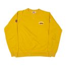 Vintage LONSDALE Sports Equipment UK Sweatshirt Yellow Crew Neck 90s Boys 2XL