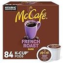 McCafe French Roast Dark K-Cup Coffee Pods, 84 Count