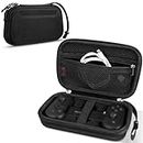 Fintie Carrying Case for Backbone One Mobile Gaming Controller - [Shockproof] Hard Shell Protective Cover Travel Bag with Inner Pocket, Black