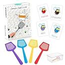Spanish Sight Words Game | 108 Fly Words with 4 Fly Swatters | Swat Educational Learning Games for Classroom,Kids