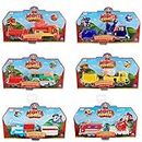 Mighty Express Push-and-Go Train with Freight Wagon - Eight Different Hand-Operated Train Characters to The TV Series in Assortment, no pre-Selection Possible, 1 Train Included, from 3 Years