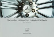 Mercedes alloy wheels brochure 2005 brochure 9/05 current models brochure catalog