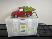 ENTREGA ESPECIAL Retro Camión Rojo Tapa de Árbol de Navidad Calentador Grande
