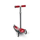 Radio Flyer 502A Lean N Glide, Toddler Outdoor Scooter, Ages 3+ None Kids, Red, 21. 7" X 10" X25. 5"