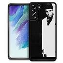 Goodsprout Compatible with Samsung Galaxy S21 Plus Case,Black and White Man Pattern Samsung Galaxy S21 Plus Case for Girls Women Ultra Protection Shockproof Soft Silicone TPU Non-Slip Back
