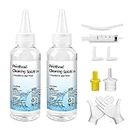 Cartridge Planet 2 Pack printhead Cleaning kit Nozzle Cleaner 100ml printhead Cleaner use for All Inkjet Printer of Brother Epson, HP and Canon