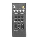 FSR78 ZV28960 Remote Control Compatible with Yamaha Soundbar System VAF7640 ATS-1060 ATS-1070 ATS-2070 NS-WSW42 YAS-106 YAS-107 YAS-207 YAS-CU207 YAS-108 Home Theater Audio Replacement Controller