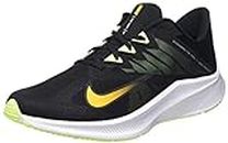 Nike NIKE QUEST 3, Men's Basketball Shoe, Black/Univ Gold-White-Volt Glow, 9 UK (44 EU)