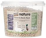 Extra Select Premium Swan and Duck Food Floating Pellets - Nutritious and Healthy Feed for Wild Geese, Ducklings and Waterfowl - Resealable Bucket 3 Ltr
