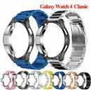 Metal Watch Band With Case For Samsung Galaxy Watch 4 Classic 40/42/44/46mm