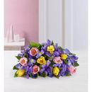 1-800-Flowers Seasonal Gift Delivery Fanciful Spring Tulip & Iris Bouquet Only | Happiness Delivered To Their Door