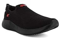 Sparx Men's Outdoor Comfortable Sport Shoe SM-651G Color Black Red, Size in UK-7