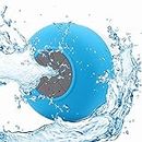 Portable Waterproof Shower Speaker Bluetooth 3.0 with Built-in Mic Powerful for Pool Boat Beach Hiking Camping (Blue)