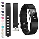 DigiHero For fitbit Charge 2 straps,Replacement strape for Fitbit charge 2 strap (1 Pack), Adjustable Sport Wristbands for Women/Men,Small/Large