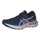 ASICS Women's Gel-Nimbus 24 Trainers, French Blue Barely Rose, 7 US