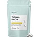 Collagene Acido Ialuronico con Vitamina C, Integratore per Pelle, Articolazioni e Ossa, 800mg Collagene Idrolizzato Puro NATICOL, Essentials by Novoma (60 Unità (Confezione da 1))