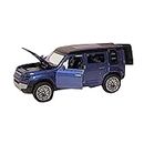 VINAYAK Traders Defender Car Die Cast Pull Back: Miniature Collectible Toy Vehicle-Blue