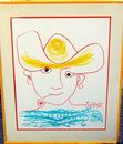 LAST PICASSO LIMITED LITHOGRAPH "YOUNG SPANISH PEASANT" aka "BOY w/ FLOWER" #357