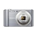 Sony DSCW810S Appareil Photo Numérique Compact, 20,1 Mpix, Zoom Optique 6x Argent