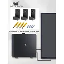 DATA FROG 3Pcs/Set Wall Mount For PS4 Console Host Rack Storage Mount Bracket Holder For PS4 Pro/