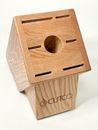Cutco Essentials Set Honey Oak 7-Slot Knife Block Storage Holder EUC USA