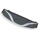 Jupiter Gear Water-Resistant Sport Waist Pack Running Belt with Reflective Strip - Grey