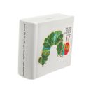 Godinger Silver Art Co The World Of Eric Carle The Very Hungry Caterpillar Book Bank Porcelain/ in Blue/White | 6.25 H x 7 W x 2.5 D in | Wayfair