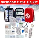 284pc First Aid Kit Bag All Purpose Emergency Survival Home Car Medical Travel