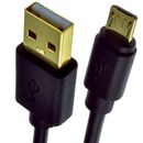Cargador de cable controlador PS4 XBOX plomo USB 24AWG A macho a MICRO B 50 cm/1m/2m/3m