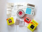 Vintage Pedometers, Walk-A-Matic and Two CITRUCEL Promotional Advertising