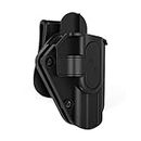 CPX Holster for SCCY CPX1 CPX2 Gen 3, CPX3, CPX4, DVG-1, Level 2 Retention OWB Paddle Holster, Outside Waistband Holster fit SCCY CPX-2 CPX-1, Adjustable Retention & Cant, Fast Draw - Right Handed