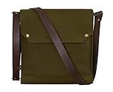 Indiana Bag Mk VII Leather Strap WWII Gas Mask Bag Satchel Reproduction Classic Indy Bag Olive Green