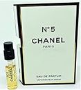 Chanel No. 5 by Chanel for Women 0.05 oz Eau de Parfum Sampler Vial Spray