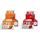 ONE Peanut Butter Pie & Protein Bars, Peanut Butter Cup, Gluten Free Protein Bar with 20g Protein and only 1g Sugar, Snacking for High Protein Diets, 2.12 Ounce (12 Count)