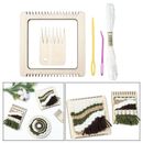 Weaving Loom Kit with Thread Needle Gift Knitting for Adults Beginners