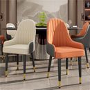 2X Modern Kitchen Dining Room Chairs Comfortable Sitting Chair Set Arch/Flat Top