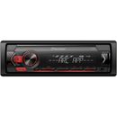 Pioneer MVH-S120UB Auto Stereo Frontale USB MP3 AUX FM Radio Display Rosso