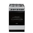 Indesit Freestanding IS5G4PHSS 50cm Duel Fuel Cooker A Rated - Silver