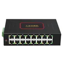 Supply 16 Ports Industrial Ethernet Switches 10/100Mbps DIN Rail Type RJ45 Network SWITCH 16 port
