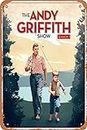 Zuhhgii Vintage Movies Tin Signs The Andy Griffith Show Film Television Poster Retro Gift Karaoke Man Cave Bars Cafes Decor Art Metal Signs 8x12 inches