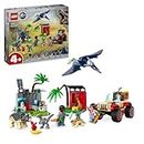 LEGO® Jurassic World Baby Dinosaur Rescue Centre 76963 Mini Triceratops, Ankylosaurus and Velociraptor Figure Toys, Building Toy for Boys and Girls Aged 4 and Over